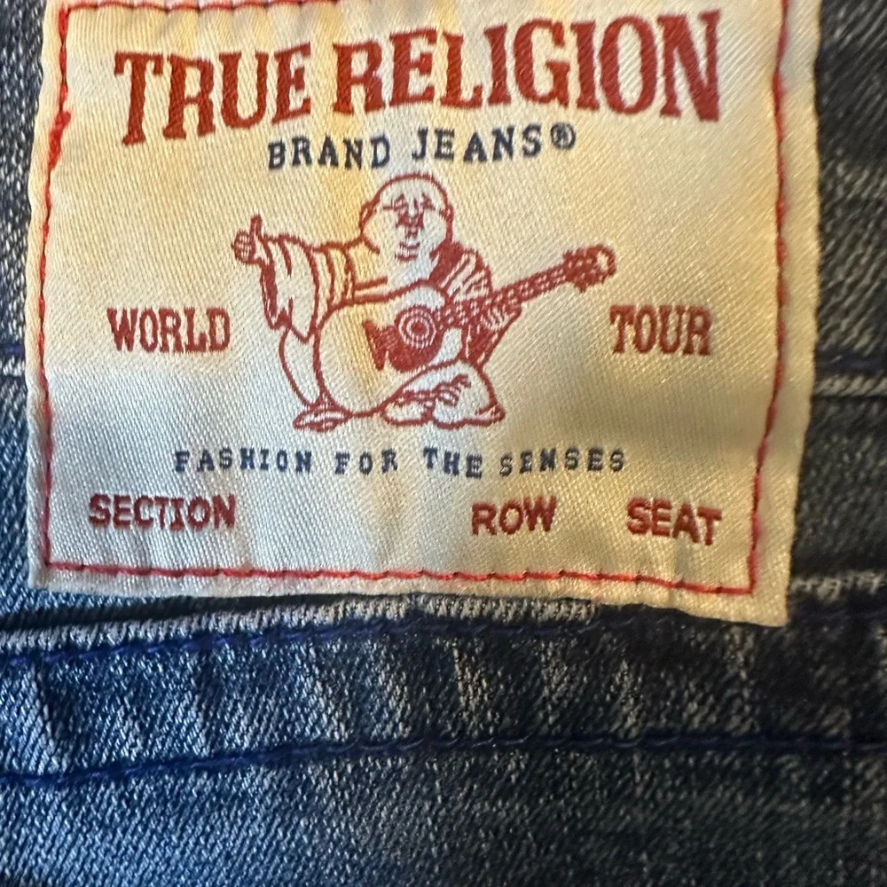 True Religion Blue Women’s Halle High-Rise Super Skinny Jeans - Picture 2 of 7